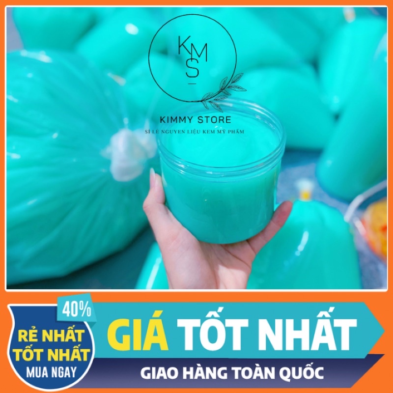 Lẻ hủ 500g cell cấy trăng màu xanh