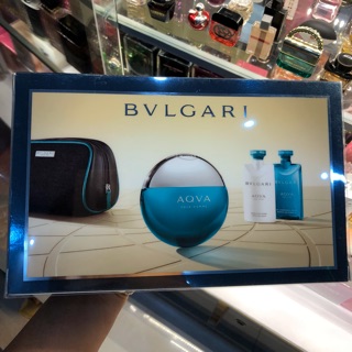 Set Nước Hoa Nam Bvlgari Aqva Pour Homme 100ml