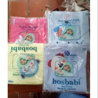 Khăn choàng sơ sinh có mũ bosbaby