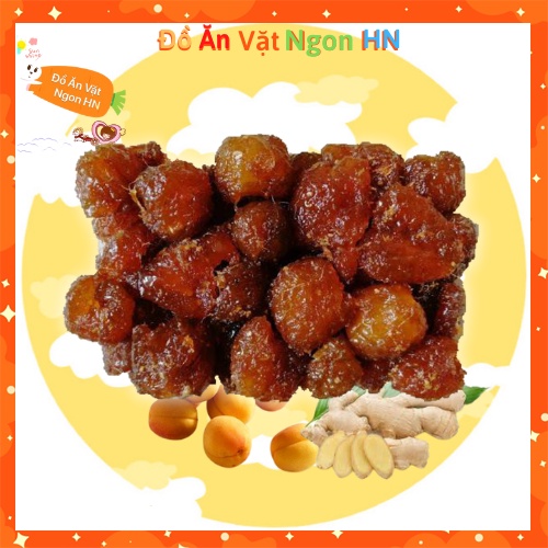 Ô mai mận xào gừng 500g ô mai ăn vặt ngon giá rẻ