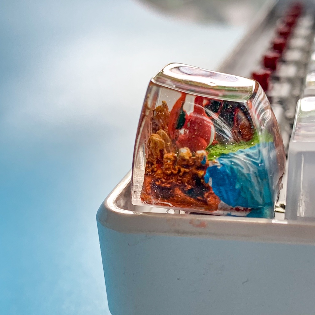 Nút bàn phím cơ máy tính - Artisan keycap - Pokemon Keycap - Resin keycaps