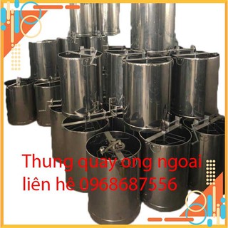 THÙNG QUAY INOX ONG NGOẠI - Phụ kiện ong