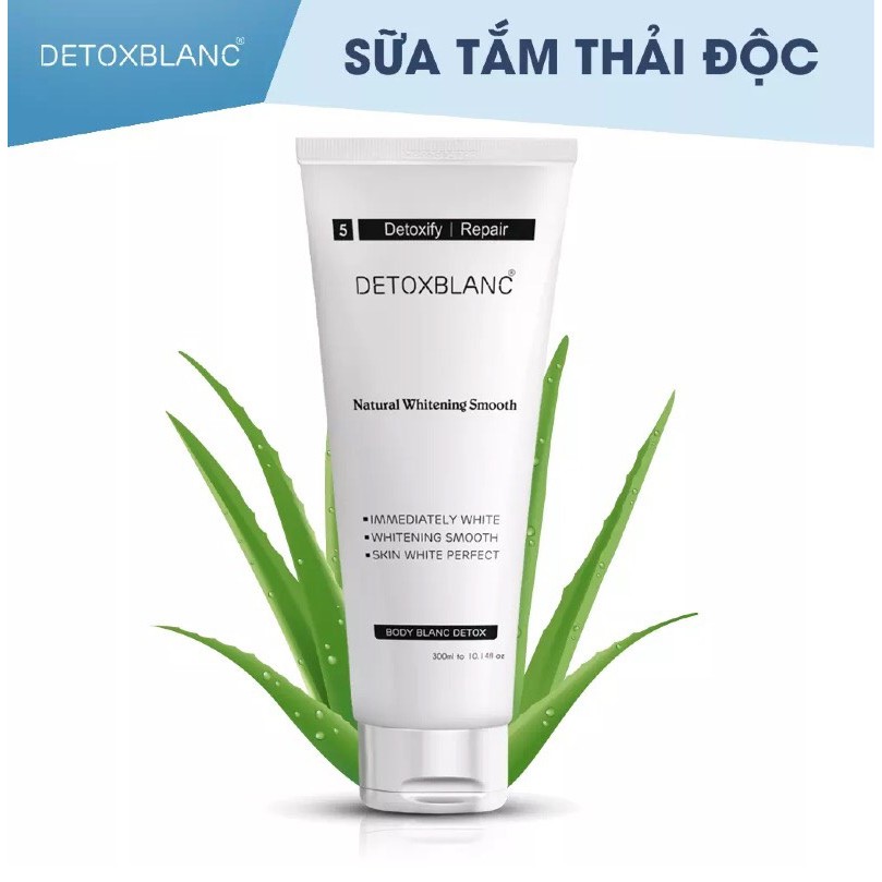 (Mẫu mới) SỮA TẮM THẢI ĐỘC TRẮNG DA DETOX BLANC - BODY BLANC BATH DETOX