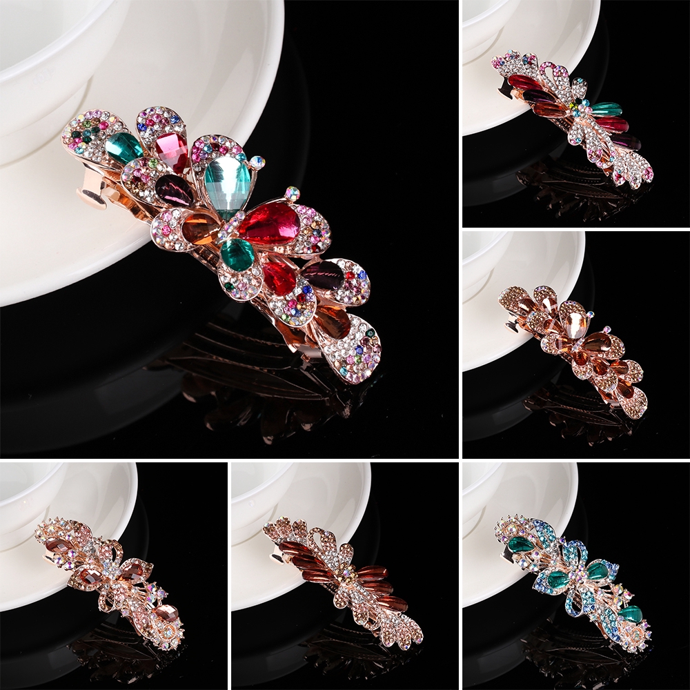 Kẹp Tóc Đính Hoa Thời Trang Cho Nữ