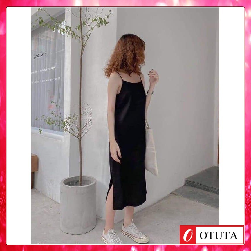 [ BÁN SỈ] VÁY ngủ, ĐẦM ngủ 2 dây CAO CẤP - chất đũi lụa hàn loại 1 CHẤT MÁT - MỀM MỊN - KHÔNG NHĂN - OTUTA | BigBuy360 - bigbuy360.vn