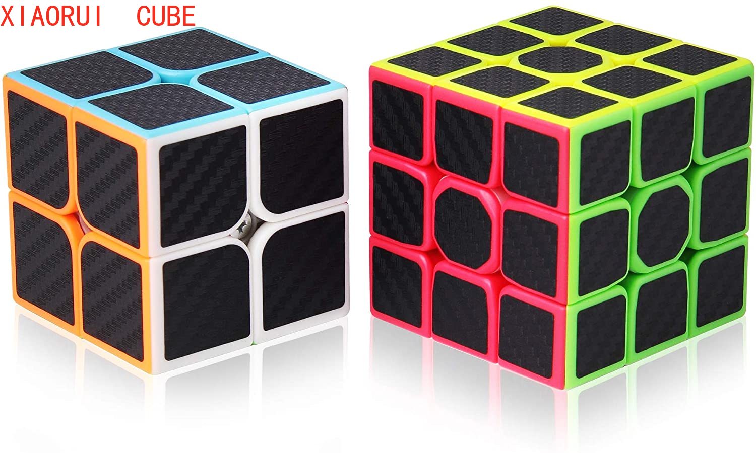 Khối Rubik 2x2 X 2 3x3 X 3 Bằng Sợi Carbon Cao Cấp