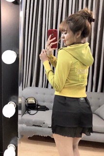 Áo khoác lửng bo eo kenzo
