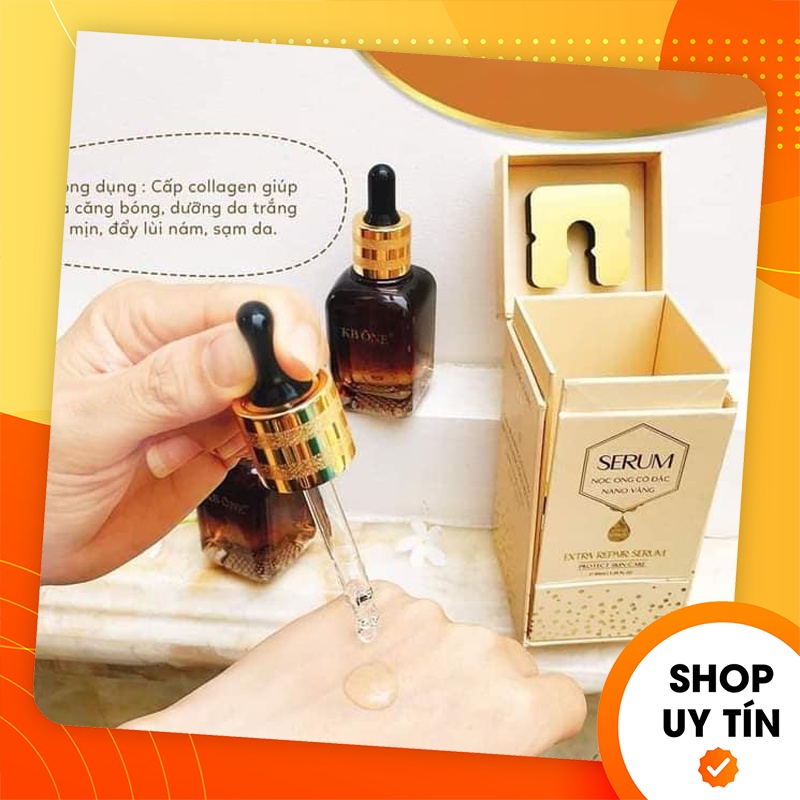 Serum Nọc Ong Cô Đặc Nano Vàng Collagen KB ONE - 8936095370297