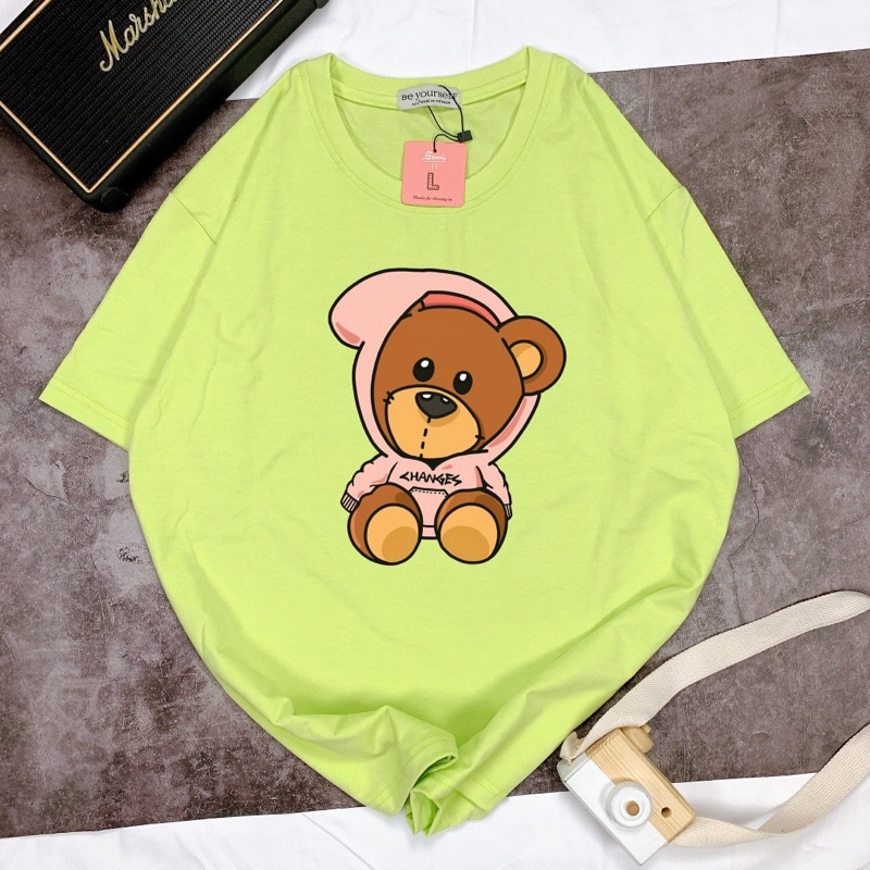 ÁO THUN TAY NGẮN CỔ TRÒN GẤU BEAR