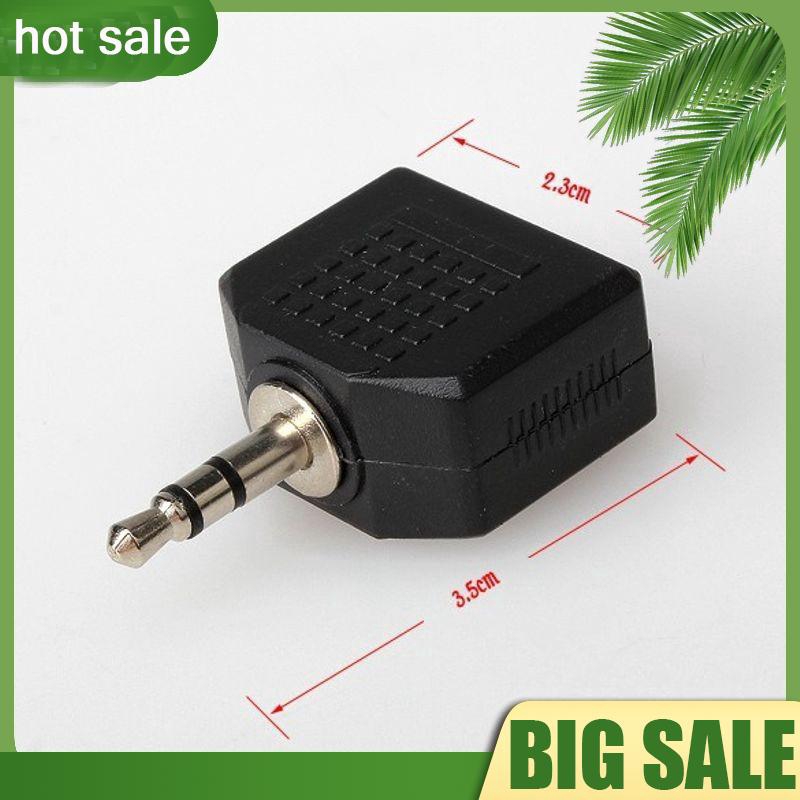 Bộ Chia Tai Nghe 3.5mm Sang 2