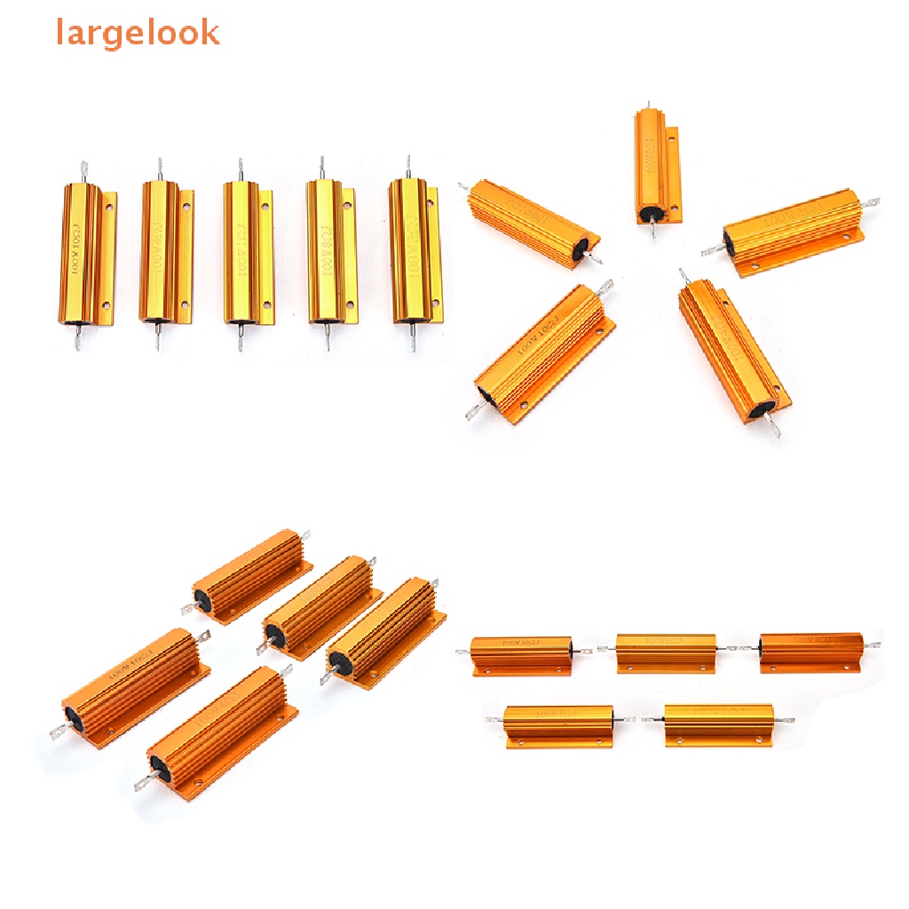 [Lớn] Điện Trở 1 / 2 / 4 / 8 / 10 Ohm 100W Watt Mới