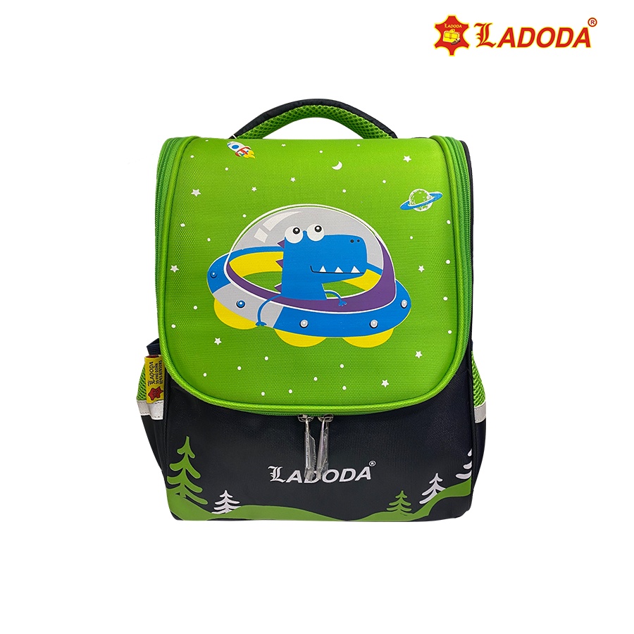 Ba lô cho bé mẫu giáo nhiều hình họa tiết đáng yêu Ladoda BL74.