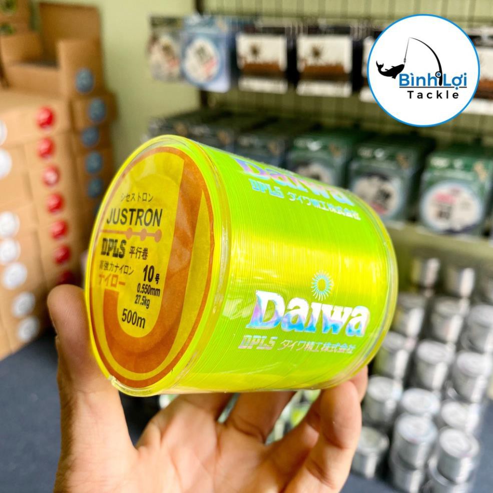 [ FREESHIP ]Dây Cước Câu Cá Siêu Bền Daiwa Justron Dài 500m ( Có Đủ Màu, Đủ Size ) – Dây Cước Câu Cá Nhật Bản