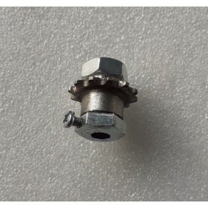 Ốc nhông lắp vào đầu mô tơ máy nướng thịt (lỗ phi 7)