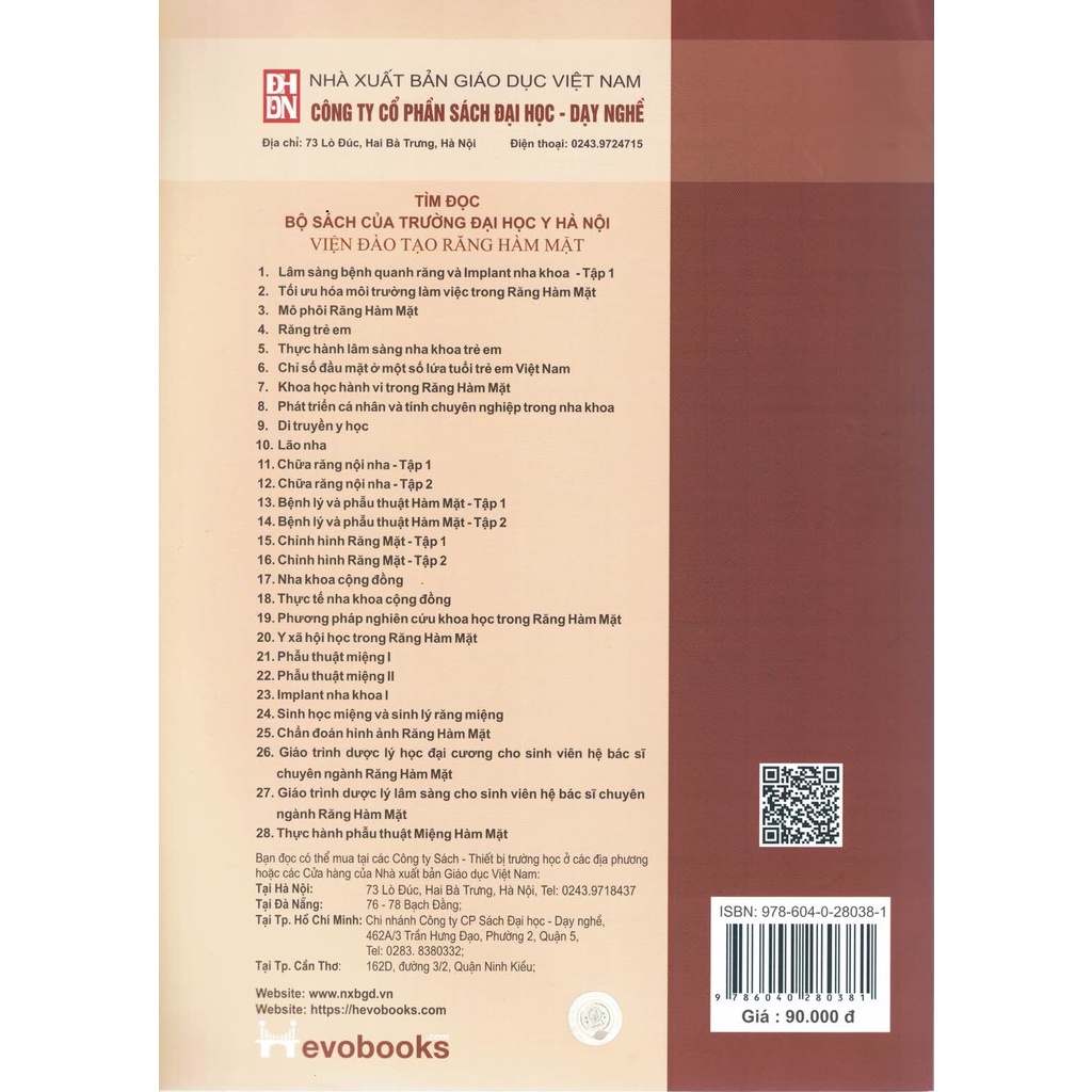 Sách - Chỉnh Hình Răng Mặt Tập 1 (Sách Dùng Cho Sinh Viên Răng Hàm Mặt)