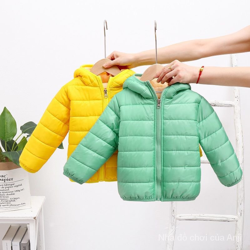 Winter Kids Fur Coat Clothes Children Baby Boys And Girls Cotton Sheep