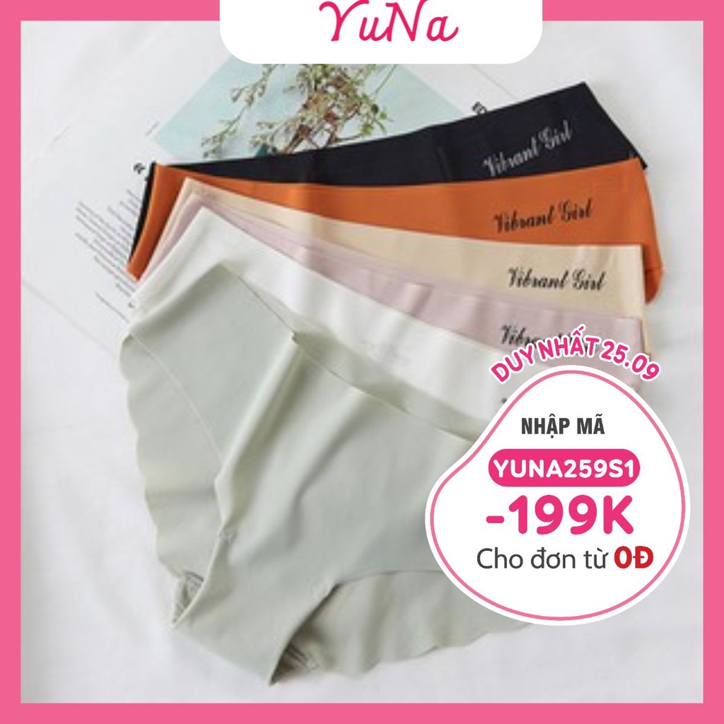 Quần lót su Yuna thun lạnh không đường may, phụ kiện thời trang MAIKA