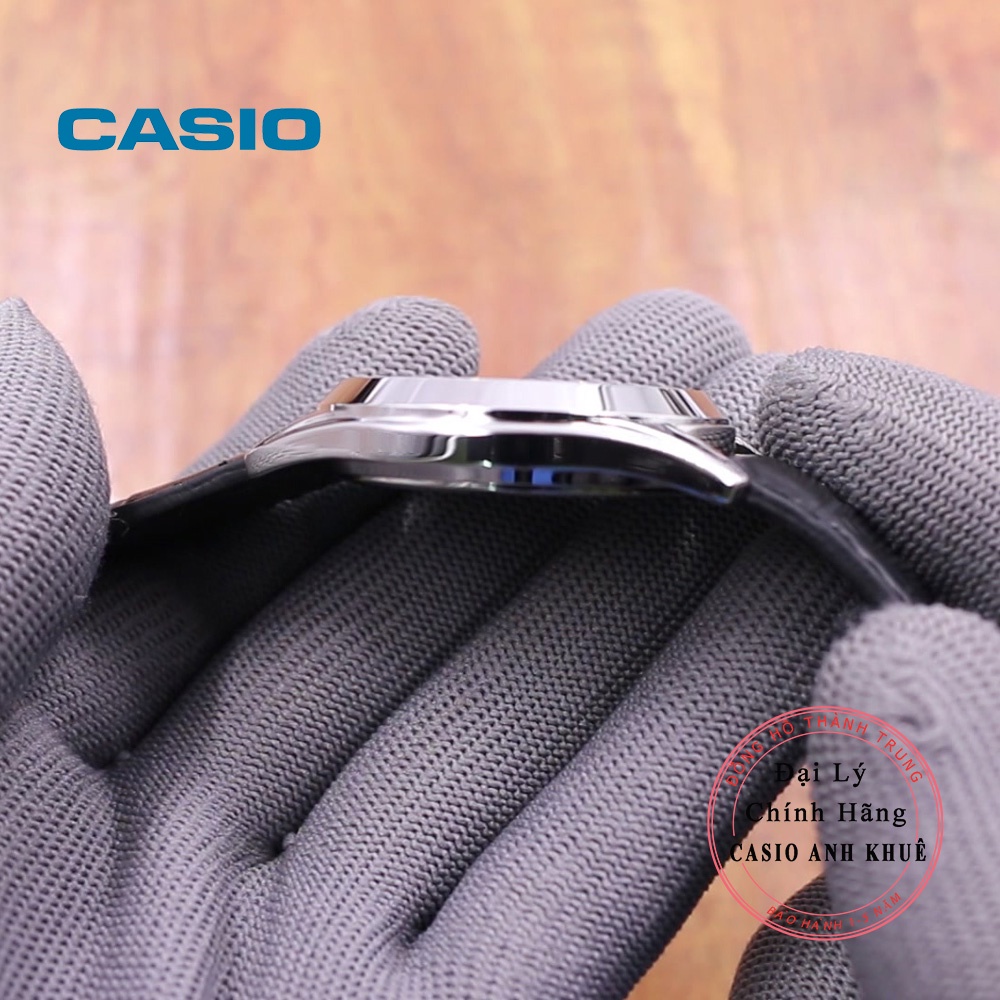 Đồng hồ nam casio MTP-1370L-1AVDF dây da đen cỡ mặt 39mm