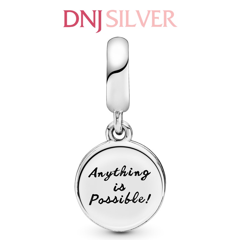 [Hàng cao cấp] Charm bạc 925 cao cấp, hàng chuẩn bạc - Charm Lucky Four Leaf Clover thích hợp để mix vòng tay charm