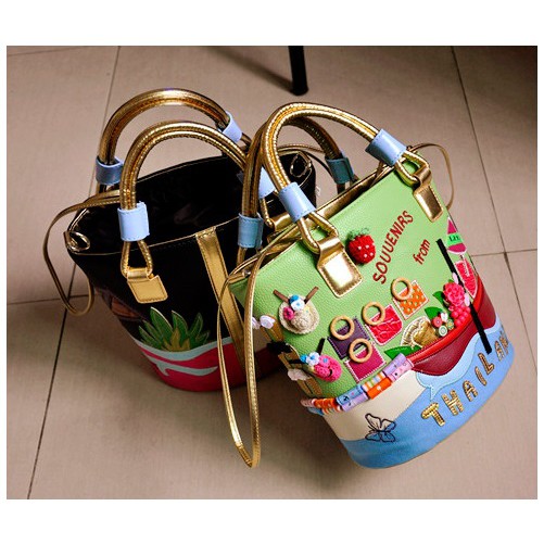 Túi xách độc lạ thêu thủ công nhiều màu sắc Thailand