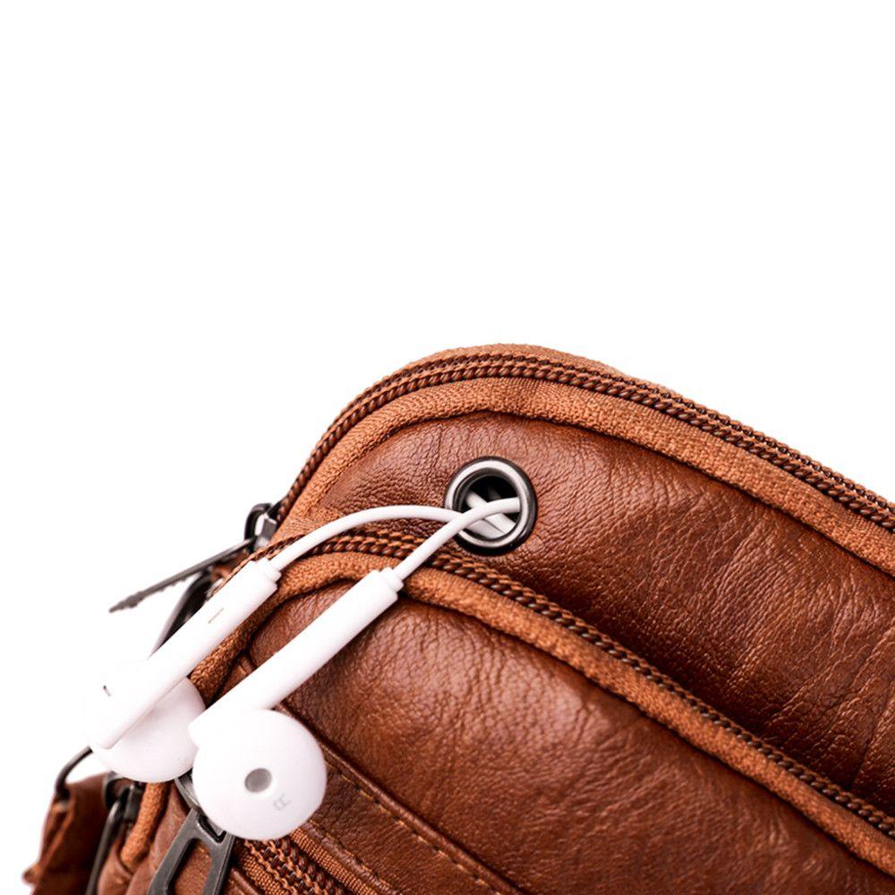 Túi Xách Da PU Đeo Chéo Thời Trang Cho Nữ