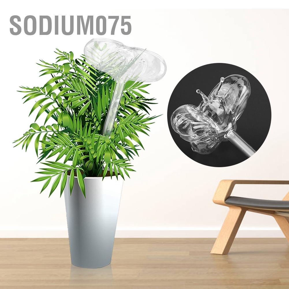 Sodium075 Self Watering Butterfly Shaped Flowers Plants Automatic Irrigation Gardening Helper Decoration