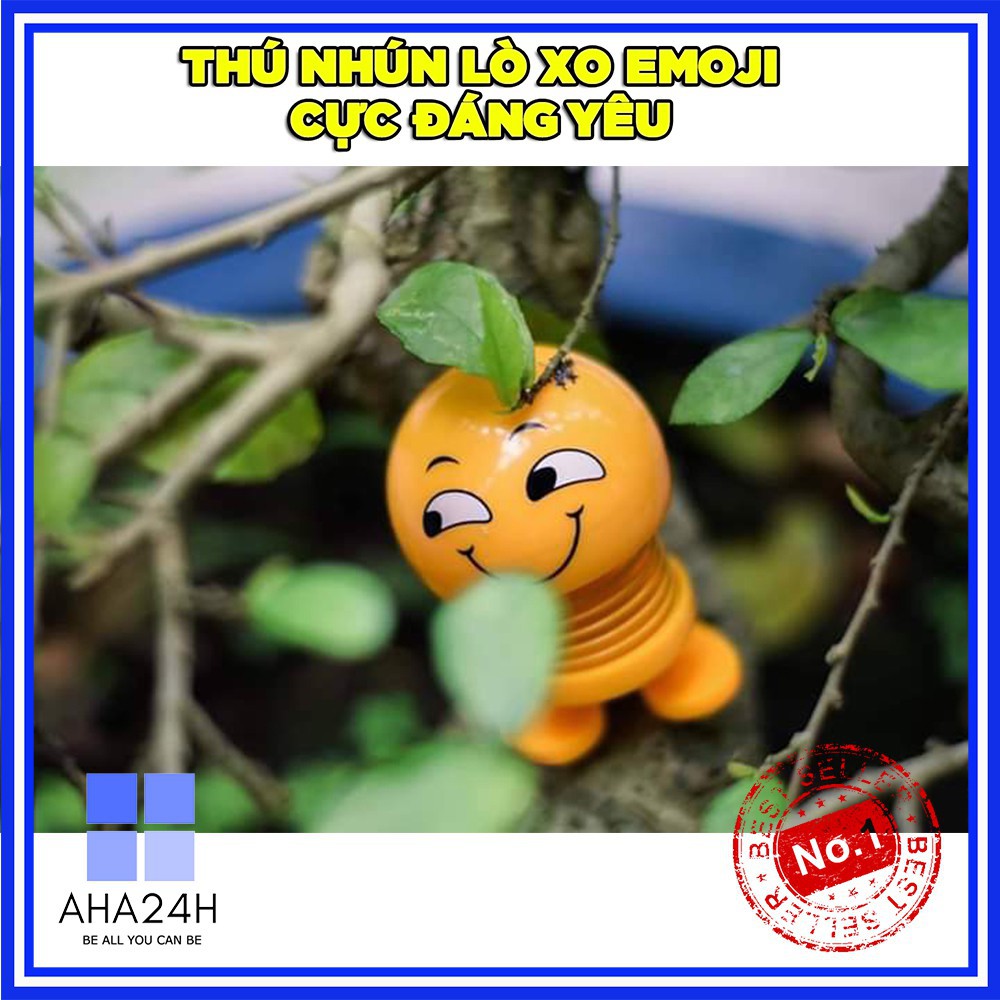 THÚ NHÚN EMOJI LÒ XO VÀNG HOT TREND HÈ 2019 SIÊU CUTE (EMOJI NGẪU NHIÊN)