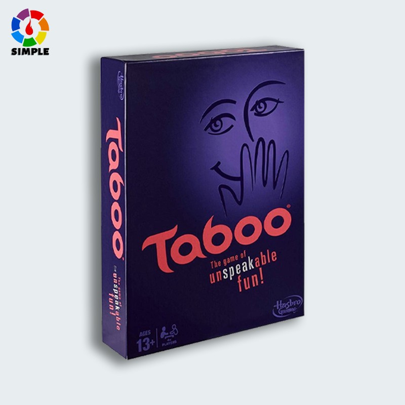 Taboo | Bộ trò chơi Board game Taboo - game party đoán từ trong im lặng cực vui nhộn