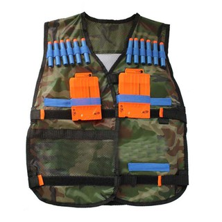 Áo Giáp Đựng Súng Nerf N-Strike Elite Team Họa Tiết Rằn Ri