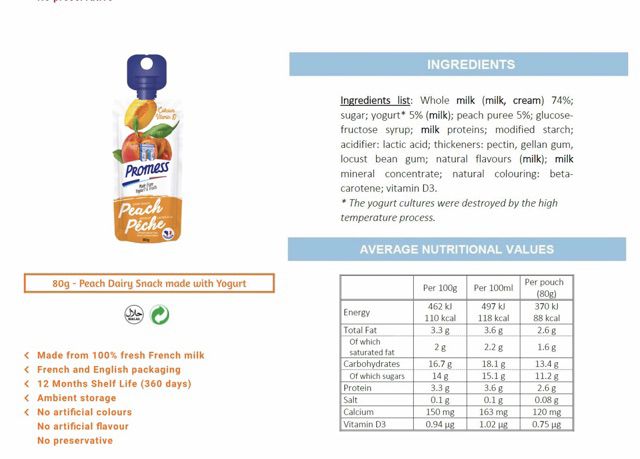 Sữa chua Promess lốc 3 bịch nhập từ Pháp | BigBuy360 - bigbuy360.vn