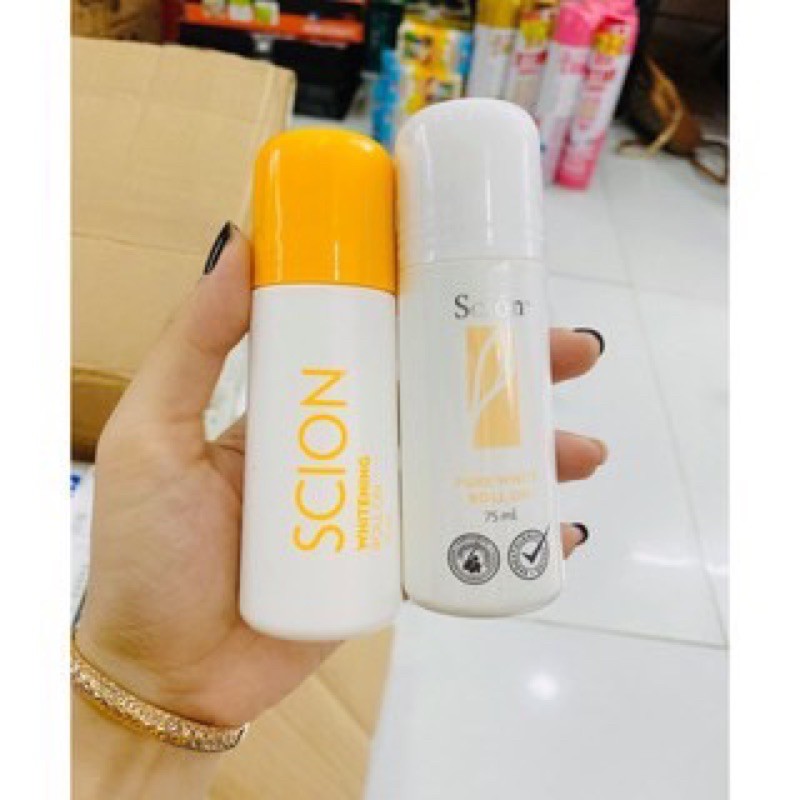 Lăn khử mùi Scion - lăn khử mùi cơ thể Scion Pure White Roll On Nuskin