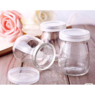 Hộp 12 hũ thủy tinh đựng sữa chua