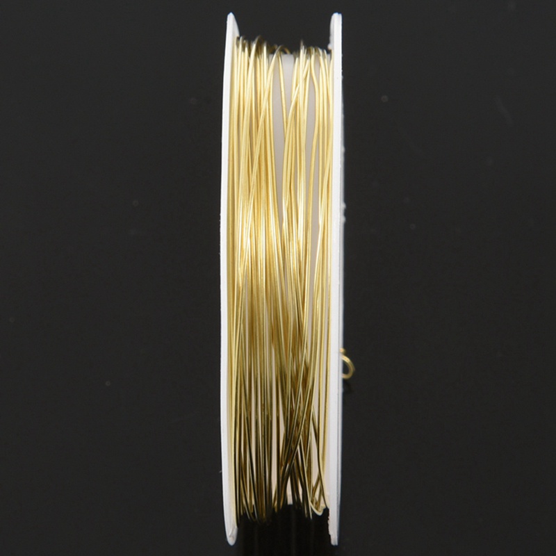 Dây Đồng Thau Màu Vàng 9m x 0,5Mm