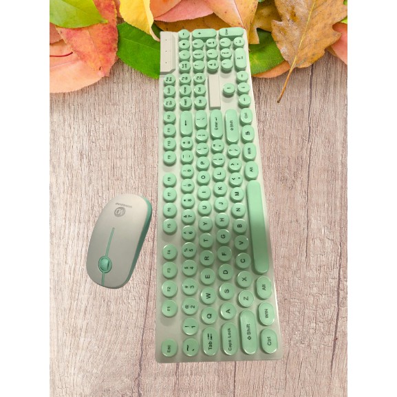 Bàn phím +Chuột Không Dây MIDIO RX-1500 chống nước - chống ồn  giá sốc