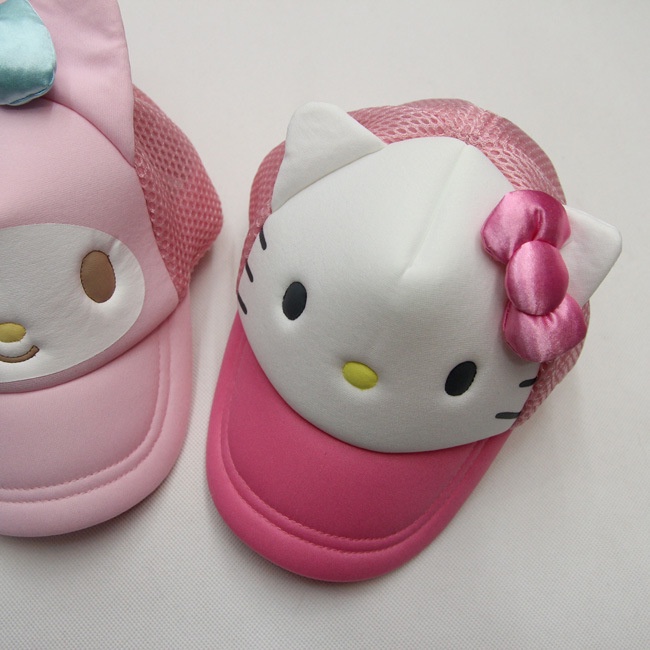 Nón Lưỡi Trai Họa Tiết sanrio Hello Kitty melody Dễ Thương Cho Bé