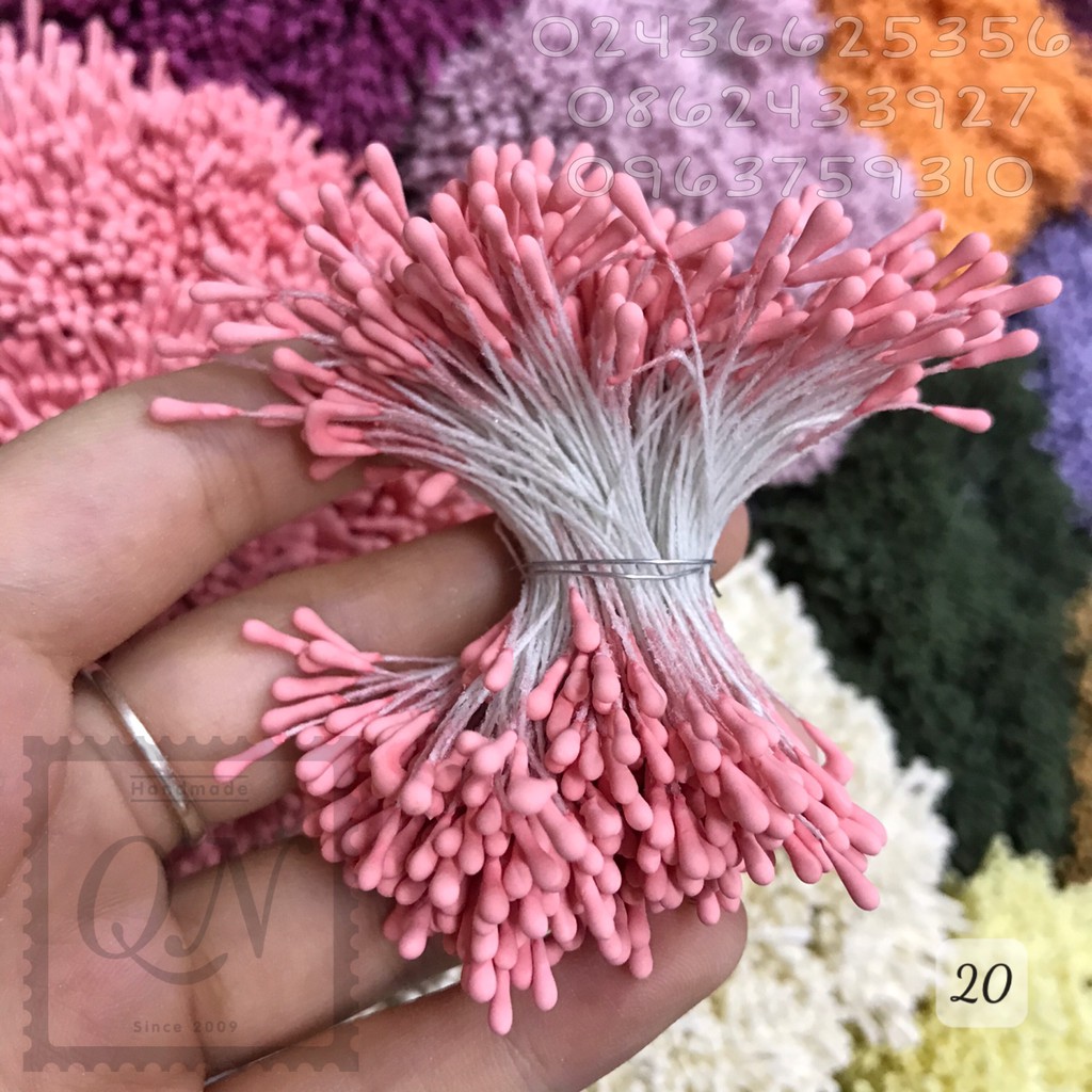 1 bó khoảng400 Nhụy hoa đôi mờ