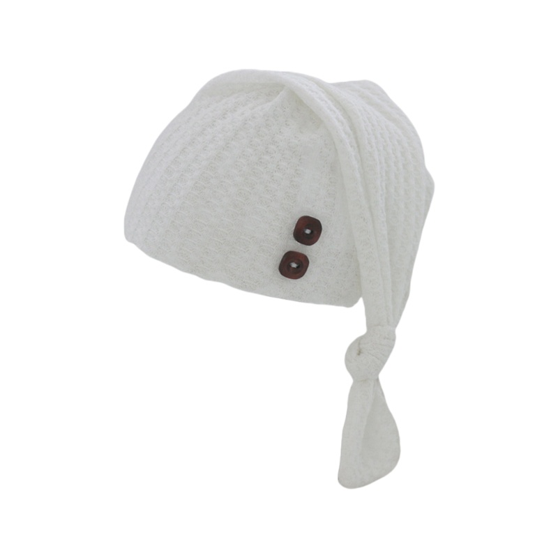 Mũ Đan Len Đuôi Dài Dùng Làm Đạo Cụ Chụp Ảnh Cho Bé Sơ Sinh