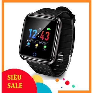 Đồng Hồ Thông Minh D28 Đo Huyết Áp Nhịp Tim, Kết Nối Bluetooth Hiển Thị Các Thông Báo Trên Điện Thoại, Chống Nước IP67