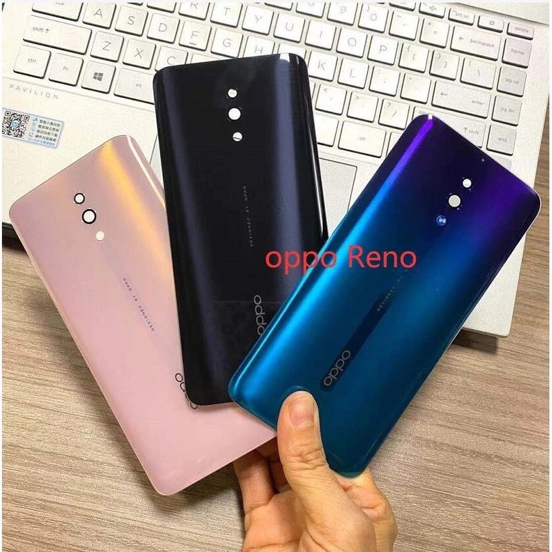 Nắp Lưng Oppo Reno PCAM00 PCAT00 CPH1917 Điện Thoại Bằng Kính Thay Thế Chuyên Dụng Cho