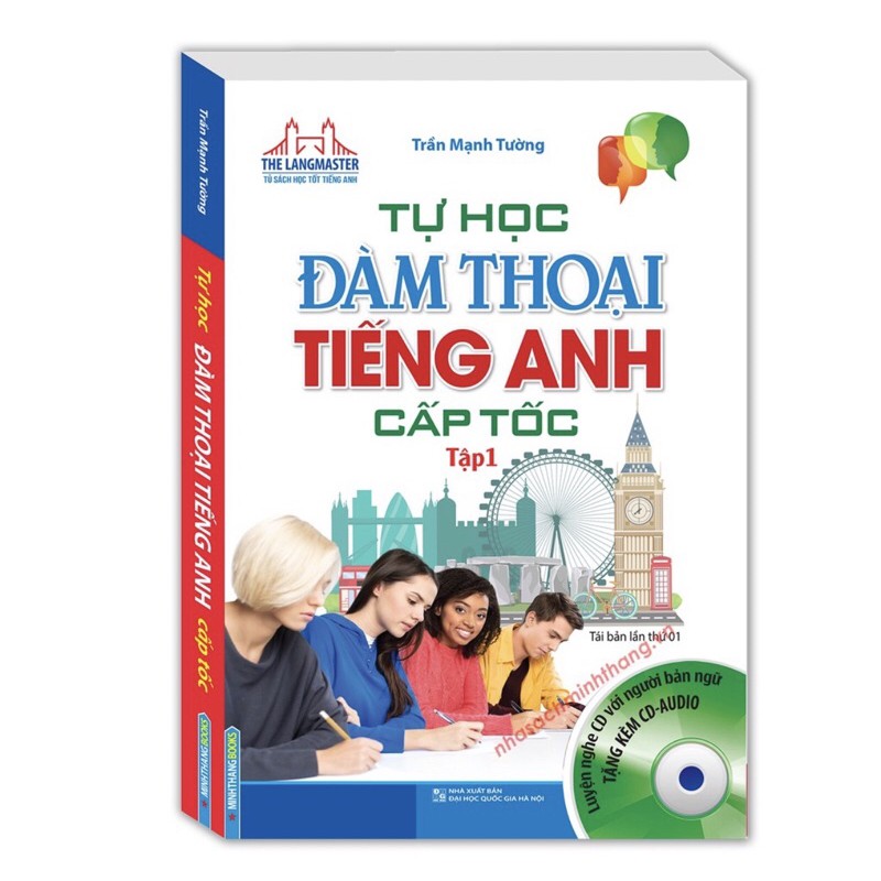 Sách - Tự Học Đàm Thoại Tiếng Anh Cấp Tốc (Tập 1)