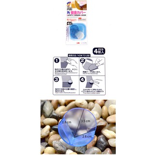 Bộ 4 miếng bịt góc bàn KM 1177 hàng Nhật