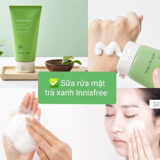 Sữa Rửa Mặt Innisfree Green Tea Foam Cleanser 150ml