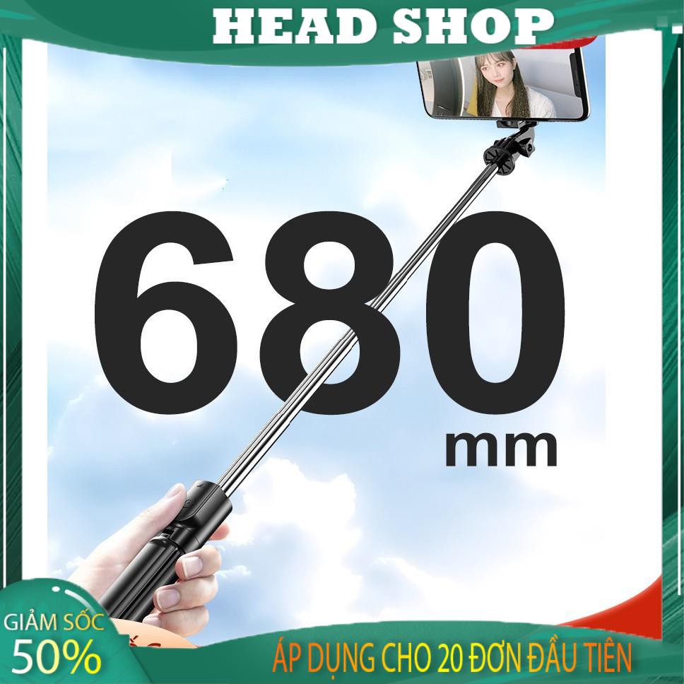 Gậy chụp ảnh tự sướng Bluetooth kiêm tripod 3 chân SELFIE Livestream S03 HEAD SHOP | BigBuy360 - bigbuy360.vn