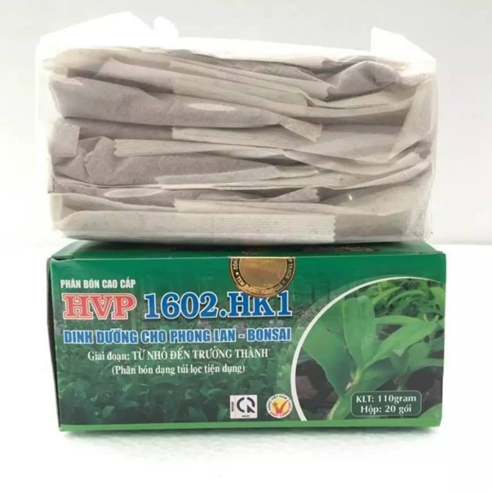 [SIEURE] Phân bón túi lọc HVP 1602 HK1 ( giai đoạn từ nhỏ đến trưởng thành ) hàng đẹp, phân phối chuyên nghiệp.