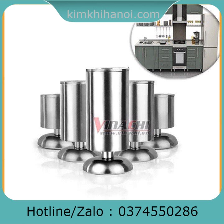 Chân Bàn Trụ Inox - Chuyên Dùng Làm Chân Hoặc Để Đỡ Chân Bàn, Chân Tủ