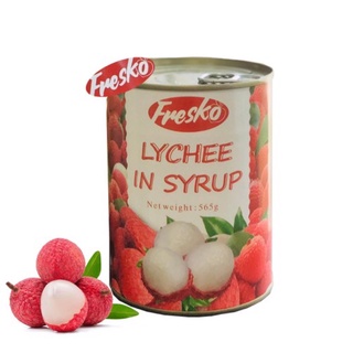 Vải ngâm đóng lon FRESKO 565g