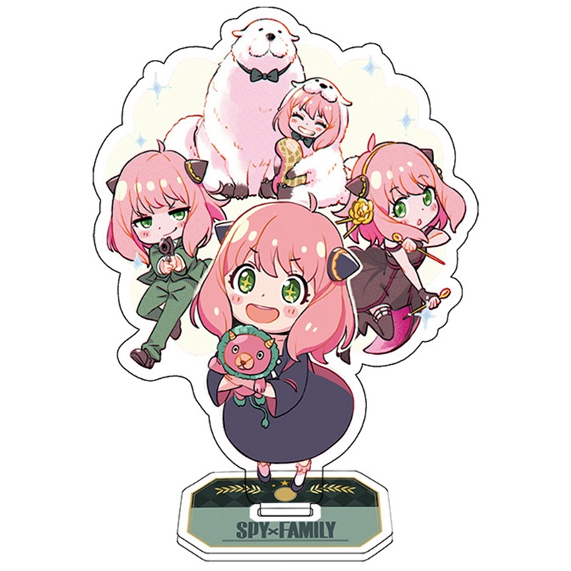 Mô Hình Nhân Vật Phim Anime Spy X Bằng Acrylic Kích Thước 15cm