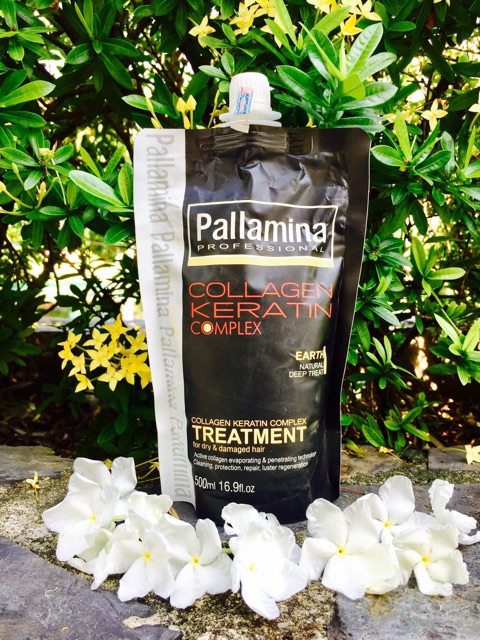 Kem Hấp Ủ Tóc Dưỡng Sinh Phục Hồi Colagen -Keratin Pallamina 500ml | BigBuy360 - bigbuy360.vn