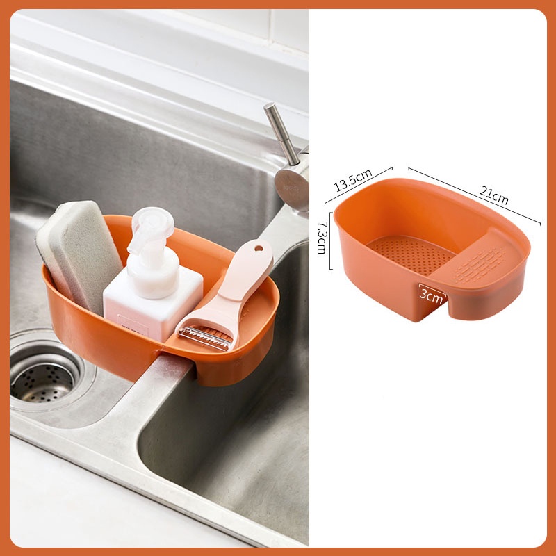 Rổ ráo nước OSSAYI đựng trái cây/ rau củ quả có thể móc được thích hợp cho nhà bếp