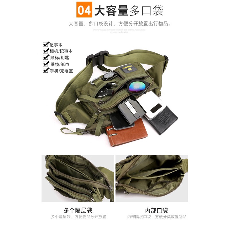 Túi Đeo Chéo Chống Thấm Nước Thời Trang Tiện Dụng Khi Hoạt Động Ngoài Trời | BigBuy360 - bigbuy360.vn
